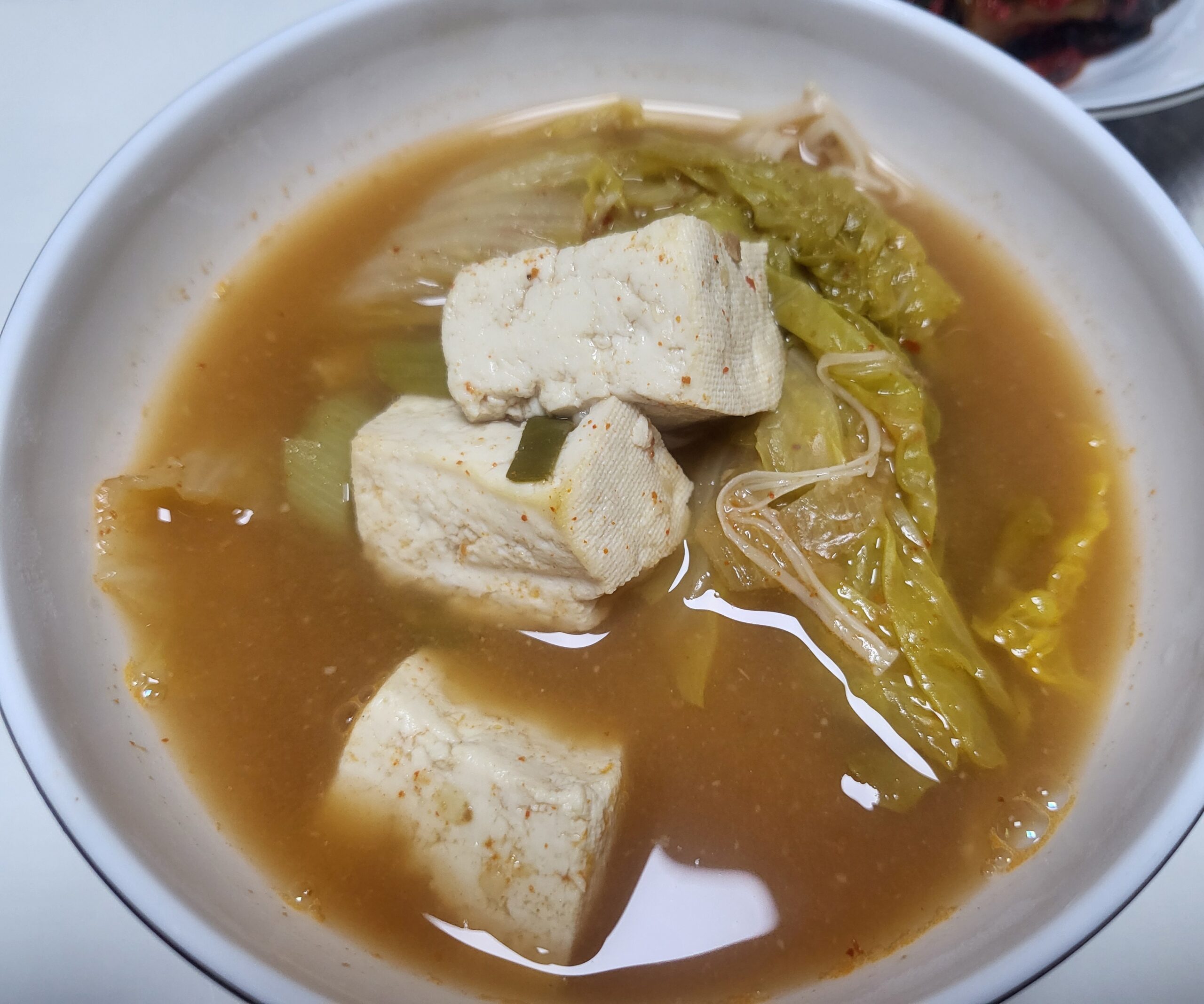Doenjang-guk (Korean Soybean Paste Soup)