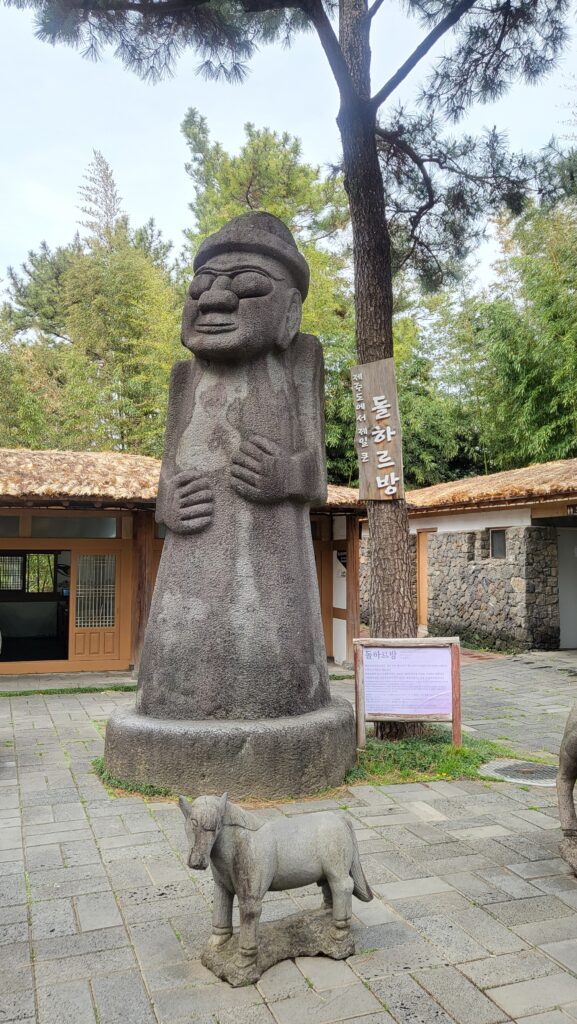 "The largest Dolhareubang in Jeju Island"