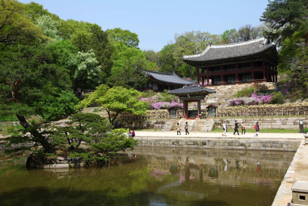 Changdeokgung Palace Garden (Secret Garden) in Seoul 